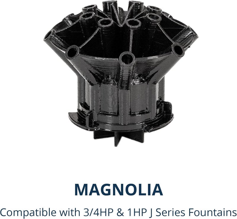 Kasco J Series 3/4 HP and 1 HP Magnolia Premium Fountain Nozzles Only (Fountain not Included) - Image 2